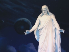 A statue of the Savior Jesus Christ